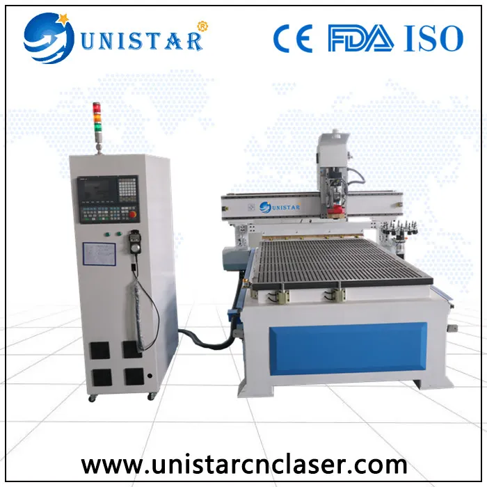 CNC Router med Disc Tool Changer